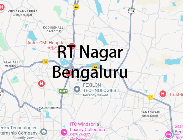 RT Nagar Bangalore