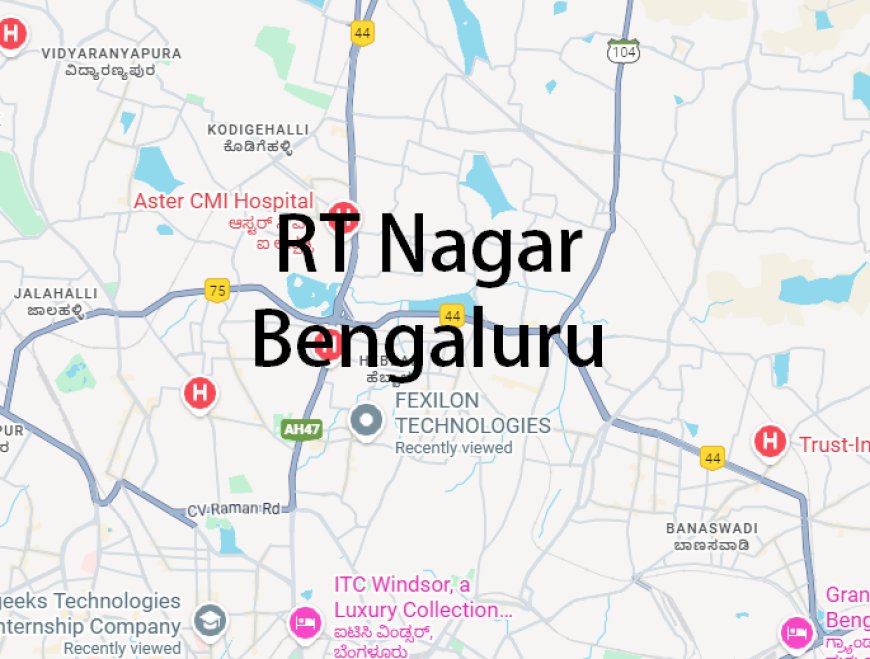 RT Nagar Bangalore